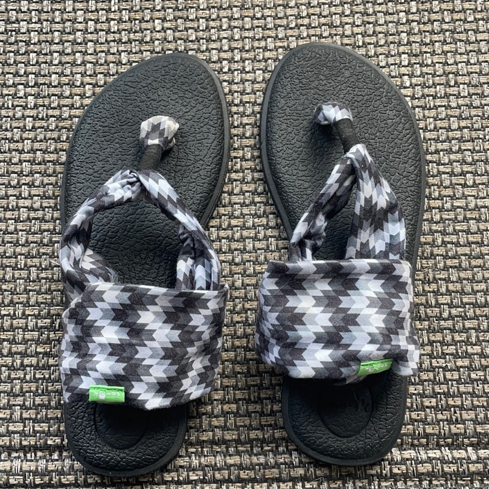 Patterned Sanuk Sandals